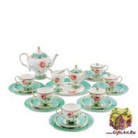 JK- 69 Чайный сервиз на 6 перс. &quot;Роза&quot;