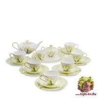 JK- 76 Чайный сервиз на 6 перс. &quot;Калла&quot;