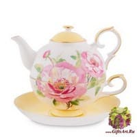 JK- 85 Чайный набор &quot;Пионы&quot;