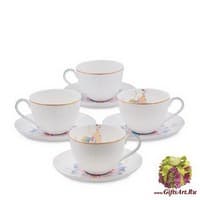 JK- 96 Чайный набор на 4 перс. &quot;Песня Мотылька&quot;