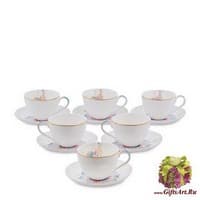 JK- 97 Чайный набор на 6 перс. &quot;Песня Мотылька&quot;