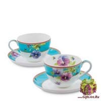 JK-113 Чайный набор на 2 перс. &quot;Виола&quot;