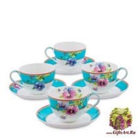 JK-114 Чайный набор на 4 перс. &quot;Виола&quot;