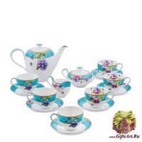 JK-116 Чайный сервиз 15 пр. на 6 перс. "Виола" JK-116 Чайный сервиз 15 пр. на 6 перс. "Виола"