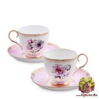 JK-121 Чайный набор на 2 перс. &quot;Цветок Неаполя&quot;