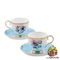 JK-128 Чайный набор на 2 перс. &quot;Цветок Неаполя&quot;