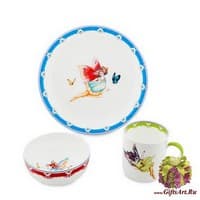 JK-164 Набор посуды &quot;Эльф&quot; 3 предм.