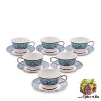 JK-171 Чайный набор на 6 перс. &quot;Арабески&quot;