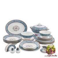 JK-174 Столовый сервиз 27 пр. на 6 перс. &quot;Арабески&quot;