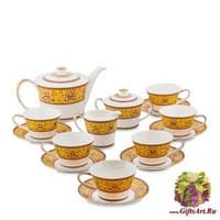 JK-178 Чайный сервиз 15 пр. на 6 перс. &quot;Арабески&quot;