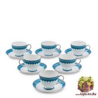 JK-190 Чайный набор на 6 перс. &quot;Византия&quot;