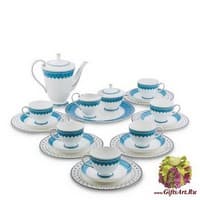 JK-192 Чайный сервиз 22 пр. на 6 перс. &quot;Византия&quot;
