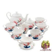 JS-01 Чайный сервиз на 6 персон &quot;Цветущая сакура&quot;