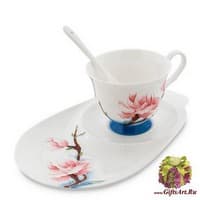 JS-06 Чайная пара &quot;Цветущая сакура&quot;