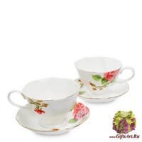 JS-14 Чайный набор на 2 перс. &quot;Золотая Роза Рафаэлло&quot;