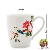 JS-28 Кружка &quot;Райская птица&quot;