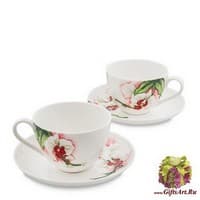 JS-37 Чайный набор на 2 перс. &quot;Королевская орхидея&quot;