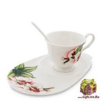 JS-41 Чайная пара &quot;Королевская орхидея&quot;