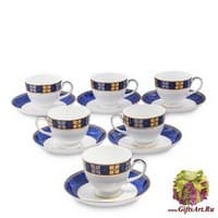 JK-200 Чайный набор на 6 перс. &quot;Золотой Палермо&quot;