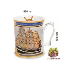 CN-04 Кружка &quot;Барк Крузенштерн 1926 г.&quot; 450 мл