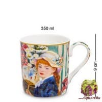 CN-32 Кружка &quot;Девушка с веером