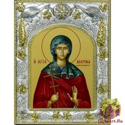 Икона освященная &quot;Марина Антиохийская великомученица&quot;, 14x18 см