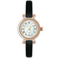 Часы золотые женские с фианитами Ника Фиалка 0315.2.1.31