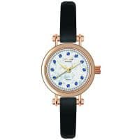 Часы золотые женские с фианитами Ника Фиалка 0315.2.1.36