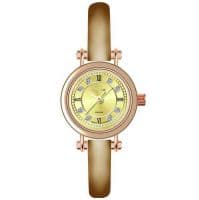 Часы золотые женские с фианитами Ника Фиалка 0315.2.1.47