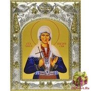 Икона освященная &quot;Злата Могленская&quot; купить, 14х18 см, 14x18 см