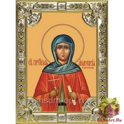 Икона освященная &quot;Анастасия Патрикия&quot;, 18x24 см, со стразами, купить по низкой цене