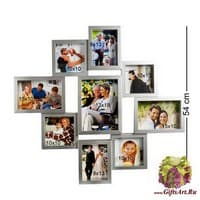 CHK-129 Панно из фоторамок &quot;Семейная история&quot; на 9 фото