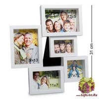 CHK-134 Панно из фоторамок &quot;Семейная история&quot; на 5 фото
