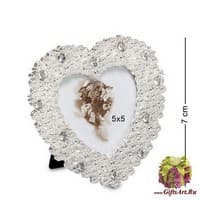 CHK-183 Фоторамка &quot;Жемчужное сердце&quot;