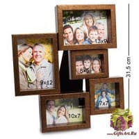 CHK-203 Панно из фоторамок &quot;Семейный винтаж&quot;
