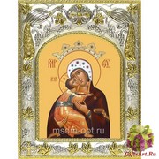 Икона освященная &quot;Владимирская икона Божией Матери&quot;, 14x18 см