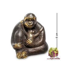 24-013 Фигура &quot;Горилла&quot; бронза