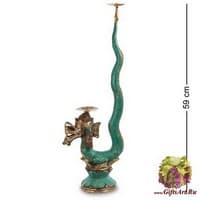 24-088 Фигура-подсвечник &quot;Дракон&quot; бронза