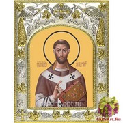 Икона освященная &quot;Августин блаженный&quot;, 14x18 см