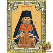Икона освященная &quot;Иоанн Шанхайский и Сан-Францисский святитель чудотворец (Иван)&quot; ,18х24см со стразами, 18x24 см
