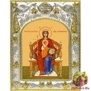 Икона освященная &quot;Державная икона Божией Матери&quot;, 14x18 см