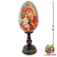 ИКО- 1 Яйцо-икона &quot;Божией Матери Жировицкая&quot; Овечкина М.В.