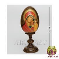 ИКО-13 Яйцо-икона &quot;Казанская Божья Матерь&quot; Рябова