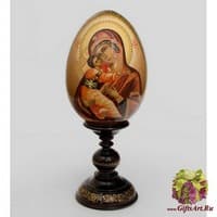 ИКО- 5 Яйцо-икона &quot;Владимирской Божией Матери&quot; Рябова Г.