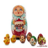 МР-21/24 Матрешка-Сказка 9м &quot;Пасха&quot;