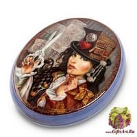 ШК-65/11 Шкатулка  &quot;Ниточка жизни&quot; исп. Данченко