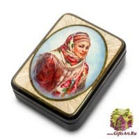 ШК-65/13 Шкатулка  &quot;Красавица&quot; исп. Данченко