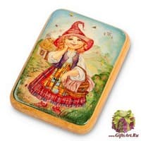 ШК-65/14 Шкатулка  &quot;Красная шапочка&quot; исп. Данченко