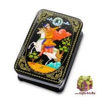 ШК-85/ 5 Шкатулка Палех &quot;Царевич&quot; Серов