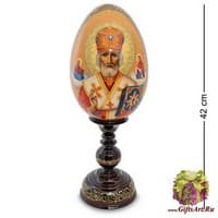 ИКО-24 Яйцо-икона &quot;Святой Николай Чудотворец&quot; Рябов С.